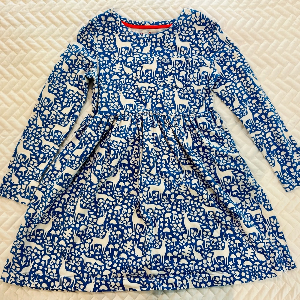 Mini Boden Girl Dress  8-9Y